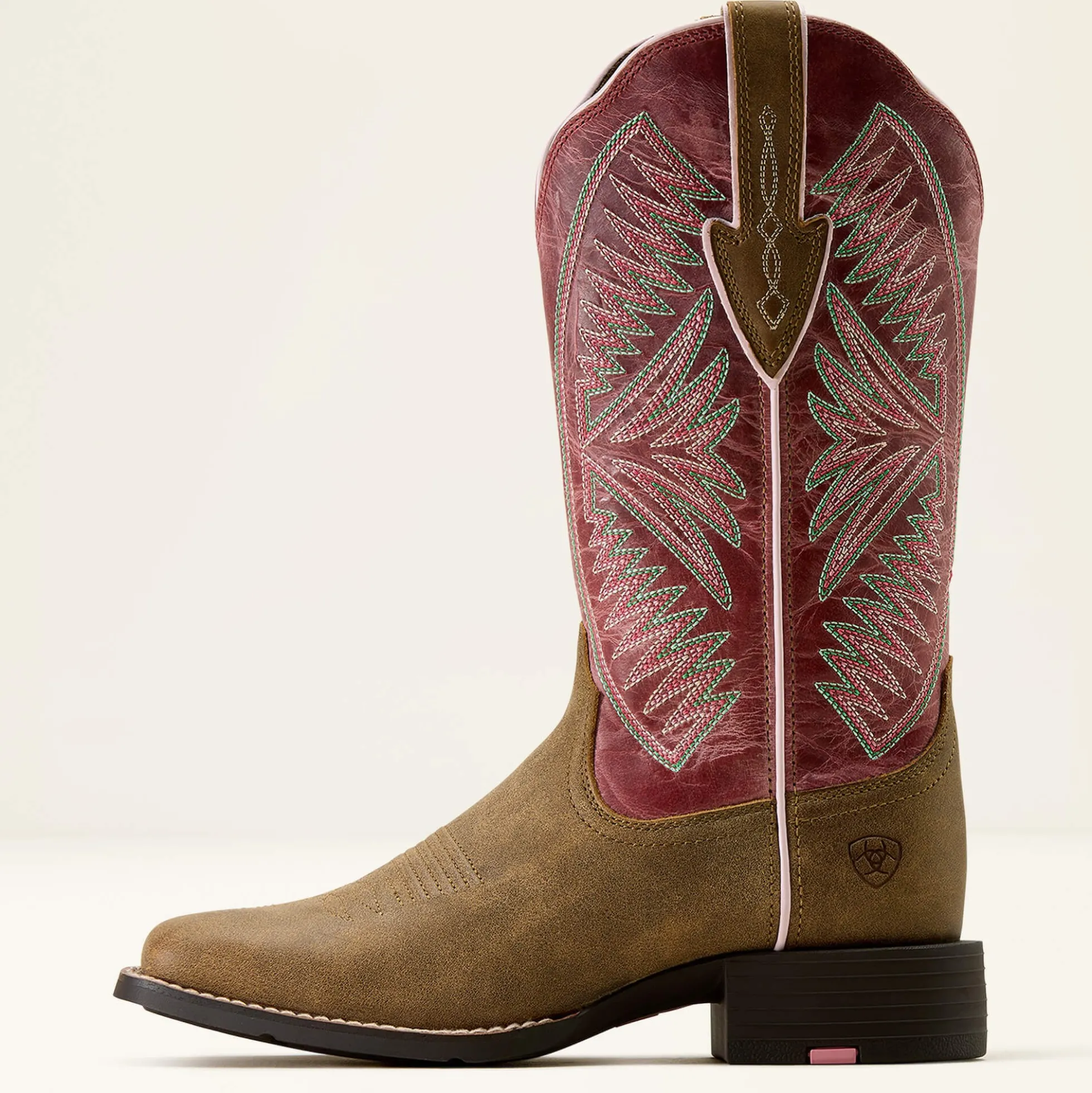 Round Up Ruidoso Wide Square Toe Western Boot