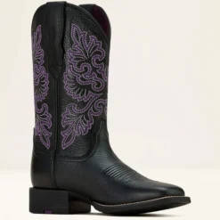 Round Up StretchFit Wide Square Toe Western Boot