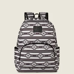 Southwest Diamond Stripe Print Backpack