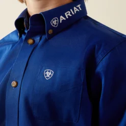 Team Logo Twill Classic Fit Shirt